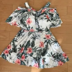 レディース 水着 オールインワン オフショルダー ワンピース袖あり 半袖