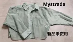 試着のみ⭐︎マイストラーダ クロップドシアーシャツ