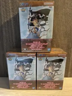 【新品未開封】ONE PIECE ワールドコレクタブルフィギュア 3体セット