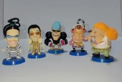 ワンピースアニキャラヒーローズドレスローザ編フランキー 他☆まとめ売り5体Set