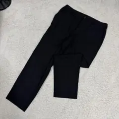 ジーユー きれいめ シンプル カジュアル 上品感 美脚 細見え スラックスパンツ