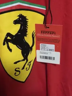 Ferrari 公式ライセンス Tシャツ レッド Lサイズのサムネイル