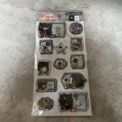 正規品　エアインマスコットシール　サンエックス　モノクロブー