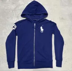 RALPH LAUREN ビッグポニー ジップパーカー 170cm着