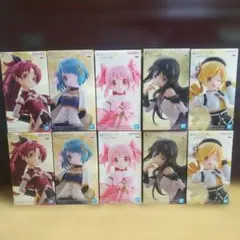 53＿魔法少女まどか☆マギカ まどか さやか ほむら フィギュア 10体