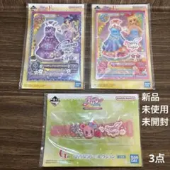 アイカツ メモ帳 エンジェリーベア ラバーコレクション 3点 当たり 쿠지 쿠지