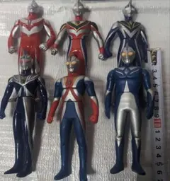 ソフビ。ウルトラマン.6体セット。