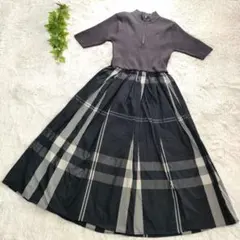 JILLBYJILLSTUART　ドッキング ロングワンピース　Ｆ