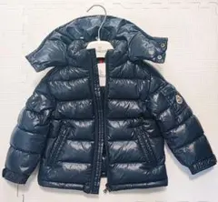 キッズ MONCLER モンクレール ダウンジャケット 紺 ネイビー 2A