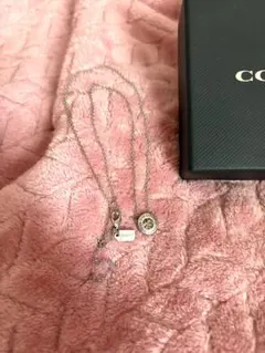 COACH ネックレス サークルロゴ