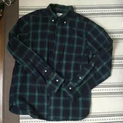 コーエン メンズシャツ M グリーン ブラック