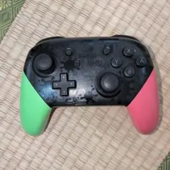 純正品 完動品 Nintendo Switch Proコントローラー スプラ