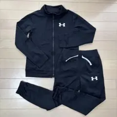 Under Armour ブラック ジャージ 上下　140
