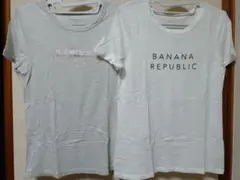 BANANA REPUBLIC 半袖Tシャツ 2枚セット