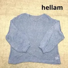 hellam 透かし網　ニットのサムネイル