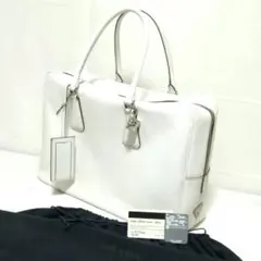 五味様 プラダ 伊勢丹購入 サフィアーノ ブリーフケース ビジネスバッグ 男女