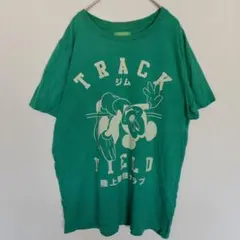 【レア】アーバンアウトフィッターズ ディズニー Tシャツ 陸上競技クラブ M 緑のサムネイル