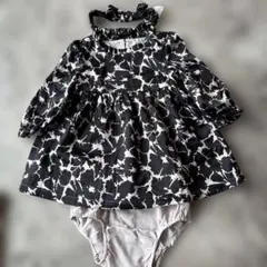 GAP 花柄ドレス・パンツ・ヘアバンドセット