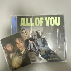 riize All of you CD ウンソク ソンチャン ユニットトレカ