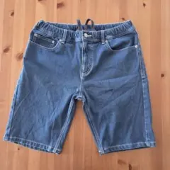 ⭐AZUL美品⭐アズールデニムショートパンツ　 ゴムウエスト紐付き