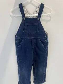 プチバトー　ベビー　デニムサロペット