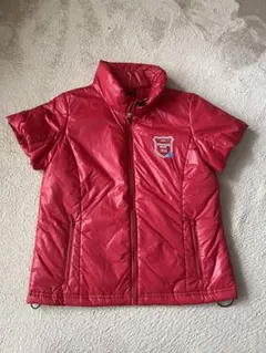 Munsingwear 赤 ショートスリーブジャケット Mサイズ