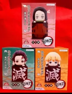 鬼滅の刃 ひっかけフィギュア　 竈門炭治郎　竈門禰豆子　我妻善逸　全３種セット