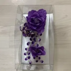 髪飾りコサージュ2点セット卒業式成人式