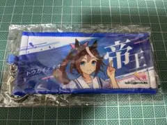 ウマ娘　6th リアルガチャ　ミニ応援タオルキーホルダー トウカイテイオー