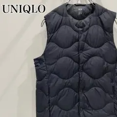 UNIQLO ウルトラライト ダウンコンパクトベスト ネイビー　S
