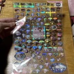 シュガーバニーズ　キラキラシール　ホログラムシール　サンリオ　未使用　レア
