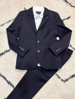 EMPORIO ARMANI フォーマルスーツ　8A 130cm ブラック