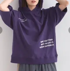 irieyアイリー　 大人気！！ マルチロゴパーカーTシャツ