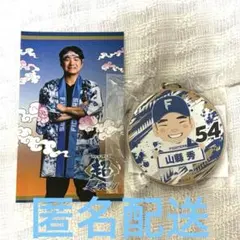 北海道日本ハムファイターズ 山縣秀 超夏祭り ステッカー＆キーホルダー