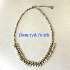 おまけ有★beauty&youthビジューネックレス★ゴールド系ラッピングのサムネイル