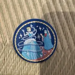 Disney 刺繍バッジ2 シンデレラ