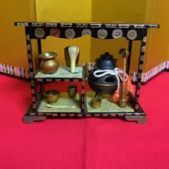 【９】雛人形お茶道具　雛飾り　ひな祭り　昭和レトロ