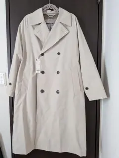 GU ベージュ オーバーサイズトレンチコート Sサイズ