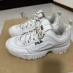 ［最終値下］FILA ホワイトスニーカー 26.0cm