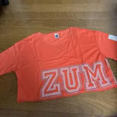 ZUMBA オレンジ Tシャツ 半袖　正規品のサムネイル