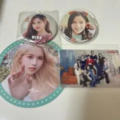 TWICE MINA 缶バッジ 3種セット ミナ - メルカリ