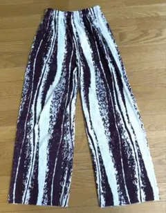 新品タグ付き！Bou Jeloud /プリーツパンツ/フリーサイズ/ブラウン系