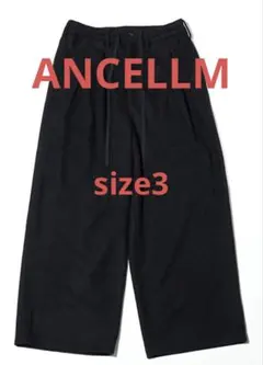 ANCELLM / BELTED WOOL SLACKS 26SS - メルカリ
