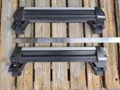 THULE 745 スーリー スキー スノボキャリア 4個セット スクエアバー用 