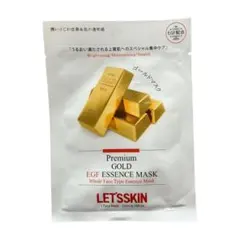 LET'S SKIN ゴールドEGFエッセンスマスク フェイスパック 美容のサムネイル