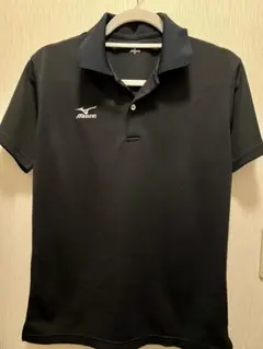 MIZUNO（ミズノ）ポロシャツ 黒 S /バドミントン/テニス/ゴルフ