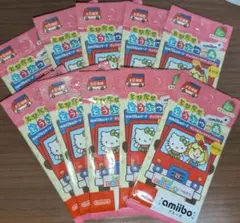 どうぶつの森　amiiboカード　サンリオ　10パック