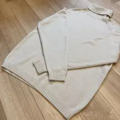 united arrows タートルネックニット ベージュ カシミヤ