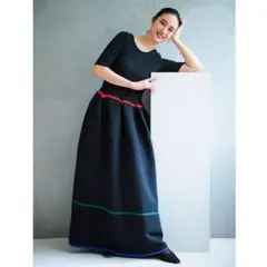 CFCL POTTERY SHORT SLEEVE DRESS