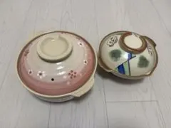 土鍋 2個セット 桜柄 和柄 鍋料理 和食器